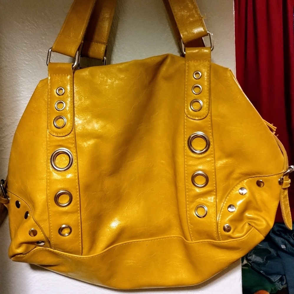 Mustard Yellow Satchel